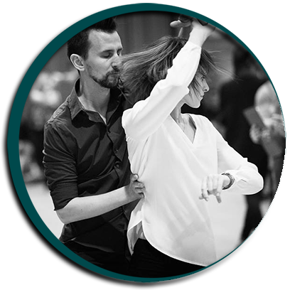 image couple danseurs de west coast swing aka modern swing